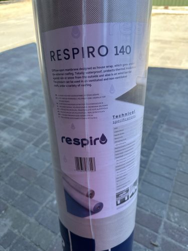 Páraáteresztő tetőfólia (150 g) 75 m²