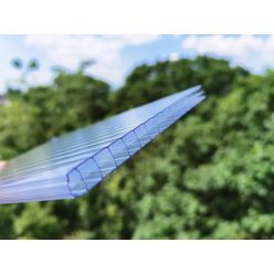   Víztiszta ULTRA polikarbonát lemez 2 kamrás, extra erős két oldalon UV védett 10mm