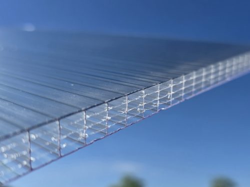 Solar Control IR Ultra+ polikarbonát lemez, 4 kamrás, két oldalon UV védett, 10mm