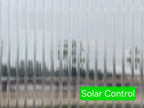 Solar Control IR Ultra+ polikarbonát lemez, 4 kamrás, két oldalon UV védett, 10mm