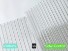 Solar Control IR Ultra+ polikarbonát lemez, 4 kamrás, két oldalon UV védett, 10mm